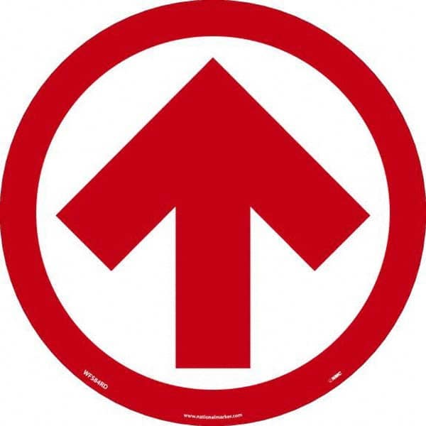 NMC - "Blank" Adhesive-Backed Floor Sign - Eagle Tool & Supply