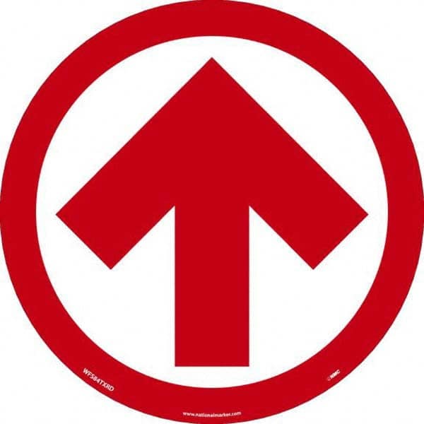 NMC - "Blank" Adhesive-Backed Floor Sign - Eagle Tool & Supply