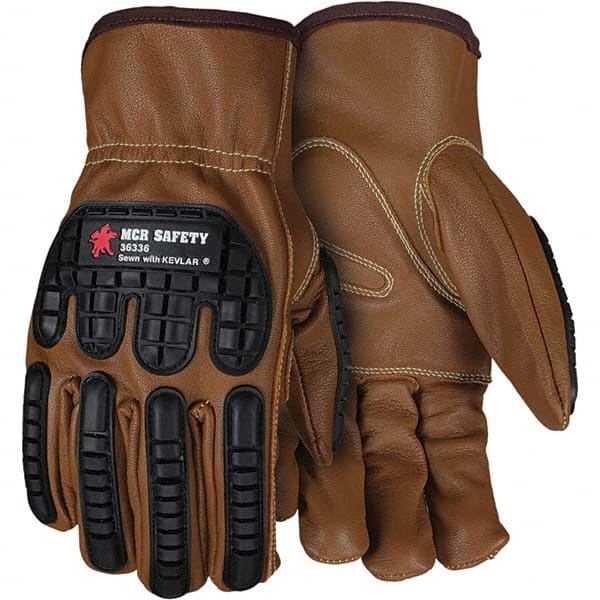 MCR Safety - Work & General Purpose Gloves Material Type: Leather or Synthetic Leather Application: General Purpose - Eagle Tool & Supply