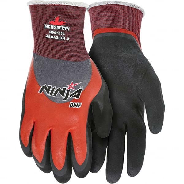 MCR Safety - Work & General Purpose Gloves Material Type: Nylon Blend Application: General Purpose - Eagle Tool & Supply