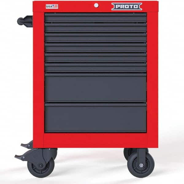 Proto - Tool Roller Cabinets Drawers Range: 5 - 10 Drawers Width Range: 24" - 29.9" - Eagle Tool & Supply