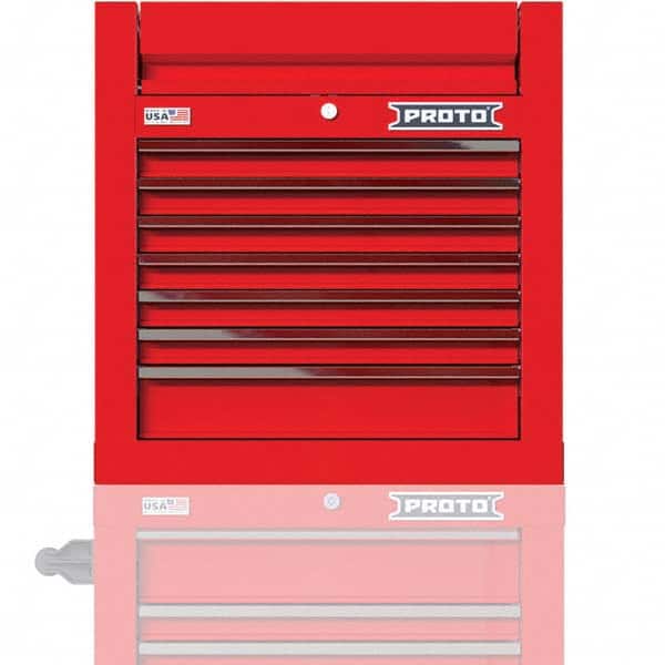 Proto - Tool Roller Cabinets Drawers Range: 5 - 10 Drawers Width Range: 24" - 29.9" - Eagle Tool & Supply