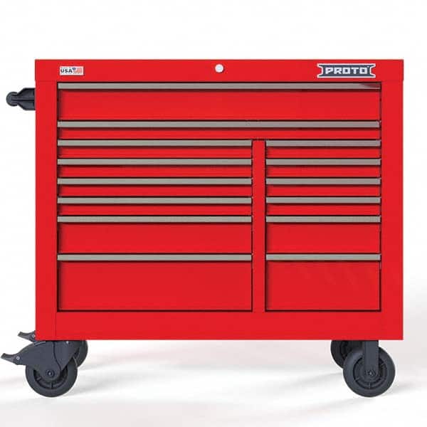Proto - Tool Roller Cabinets Drawers Range: 11 - 15 Drawers Width Range: 36" - 47.9" - Eagle Tool & Supply