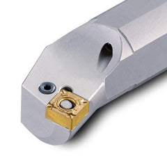 Indexable Boring Bar:  A20U-HSKNR-33,  75.00&deg N/A Steel 14.0000″ OAL,  Lever,