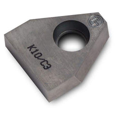 Grooving Insert: TGUX P40, Solid Carbide Uncoated, Neutral, 0.402″ Cutting Width, Series TGUX