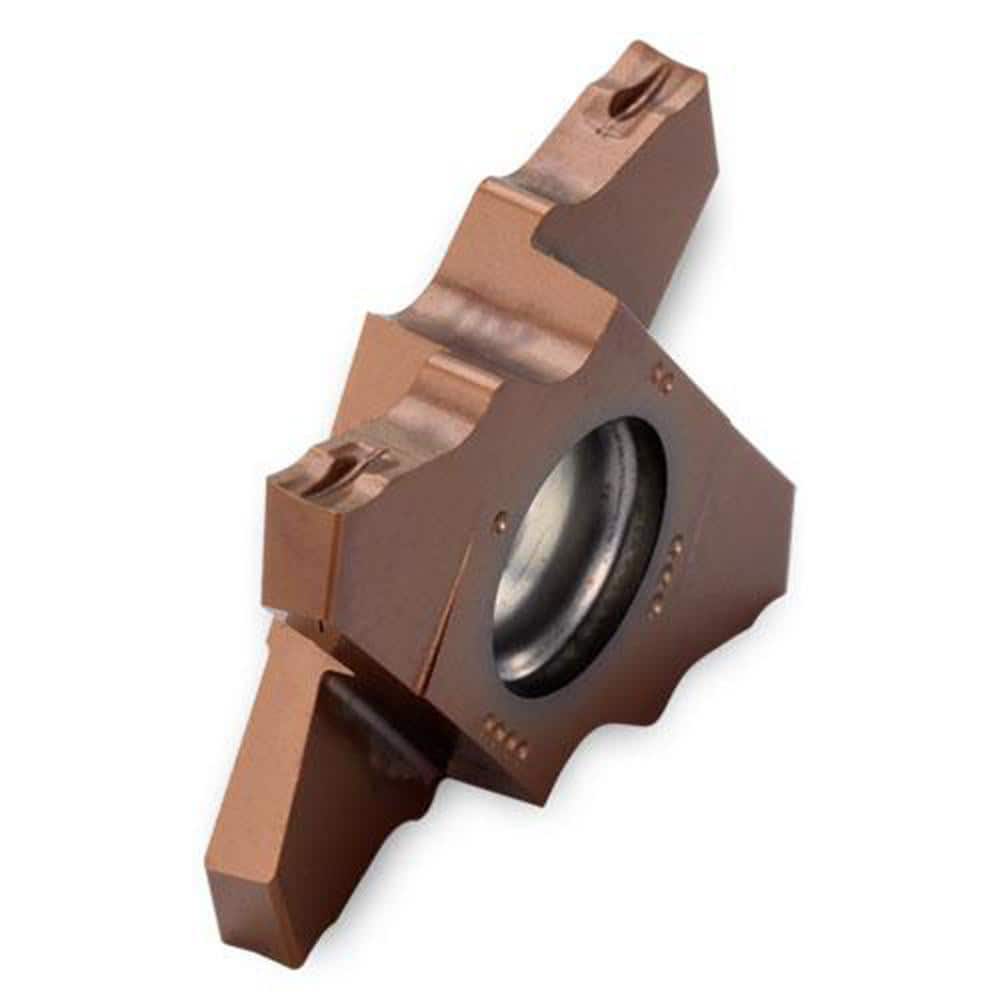 Grooving Insert: TQJJ TT4430, Solid Carbide AlTiCrN Finish, Right Hand, 0.079″ Cutting Width, Series TQJ20