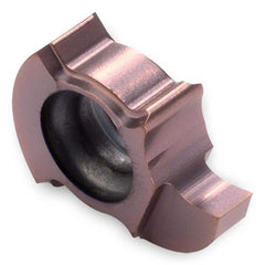 Grooving Insert: TMISS TT4430, Solid Carbide AlTiCrN Finish, Neutral, 0.039″ Cutting Width, Series TMIS 8