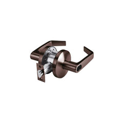 Lever Locksets; Type: Classroom; Key Type: Keyed Different; Strike Type: ANSI 4-7/8; Finish/Coating: Oil Rubbed Bronze; Material: Steel; Material: Steel; Door Thickness: 1-3/8 ™1-3/4; Backset: 2.75; Lockset Grade: Grade 2; Cylinder Type: SFIC Less Core; M