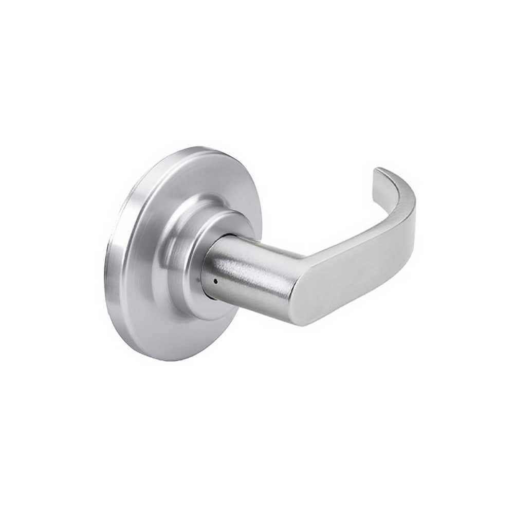 Lever Locksets; Type: Single Dummy; Key Type: Keyless; Strike Type: ANSI 4-7/8; Finish/Coating: Satin Chrome; Material: Steel; Material: Steel; Door Thickness: 1-3/8 ™1-3/4; Backset: 0; Lockset Grade: Grade 2; Cylinder Type: None; Minimum Order Quantity: