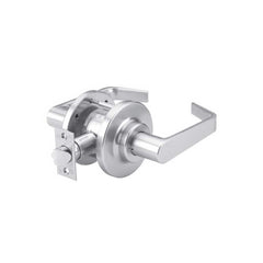 Lever Locksets; Type: Passage/Closet; Key Type: Keyless; Strike Type: ANSI 4-7/8; Finish/Coating: Satin Chrome; Material: Steel; Material: Steel; Door Thickness: 1-3/8 ™1-3/4; Backset: 2.75; Lockset Grade: Grade 2; Cylinder Type: None; Minimum Order Quant