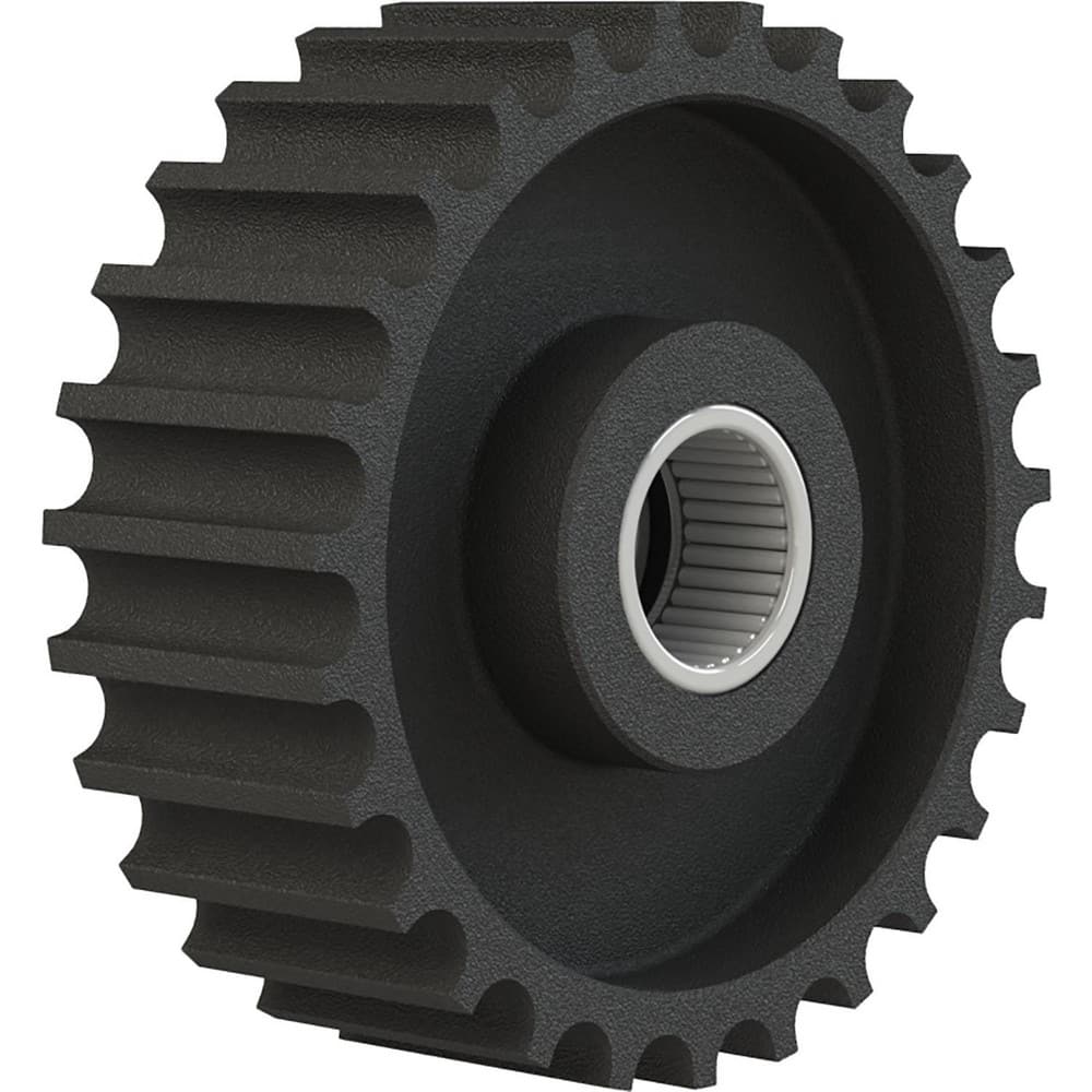 Idler Pulleys; Inside Diameter (mm): 1 in; For Belt Trade Size: O-Ring; Pulley Slot Width: 3.063; Belt Type: O-Ring; Inside Diameter (Inch): 1 in; Outside Diameter (Inch): 2.812 in; Outside Diameter (Decimal Inch): 2.812 in; Inside Diameter: 1 in; Outside