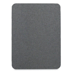 Cork Bulletin Boards; Bulletin Board Type: Fabric Bulletin Board; Board Color: Gray; Material: Unframed; Fabric Covered Cork; Width (Inch): 24; Overall Height: 18; Overall Thickness: 1; Frame Material: Unframed; Overall Width: 24; Board Material: Fabric C