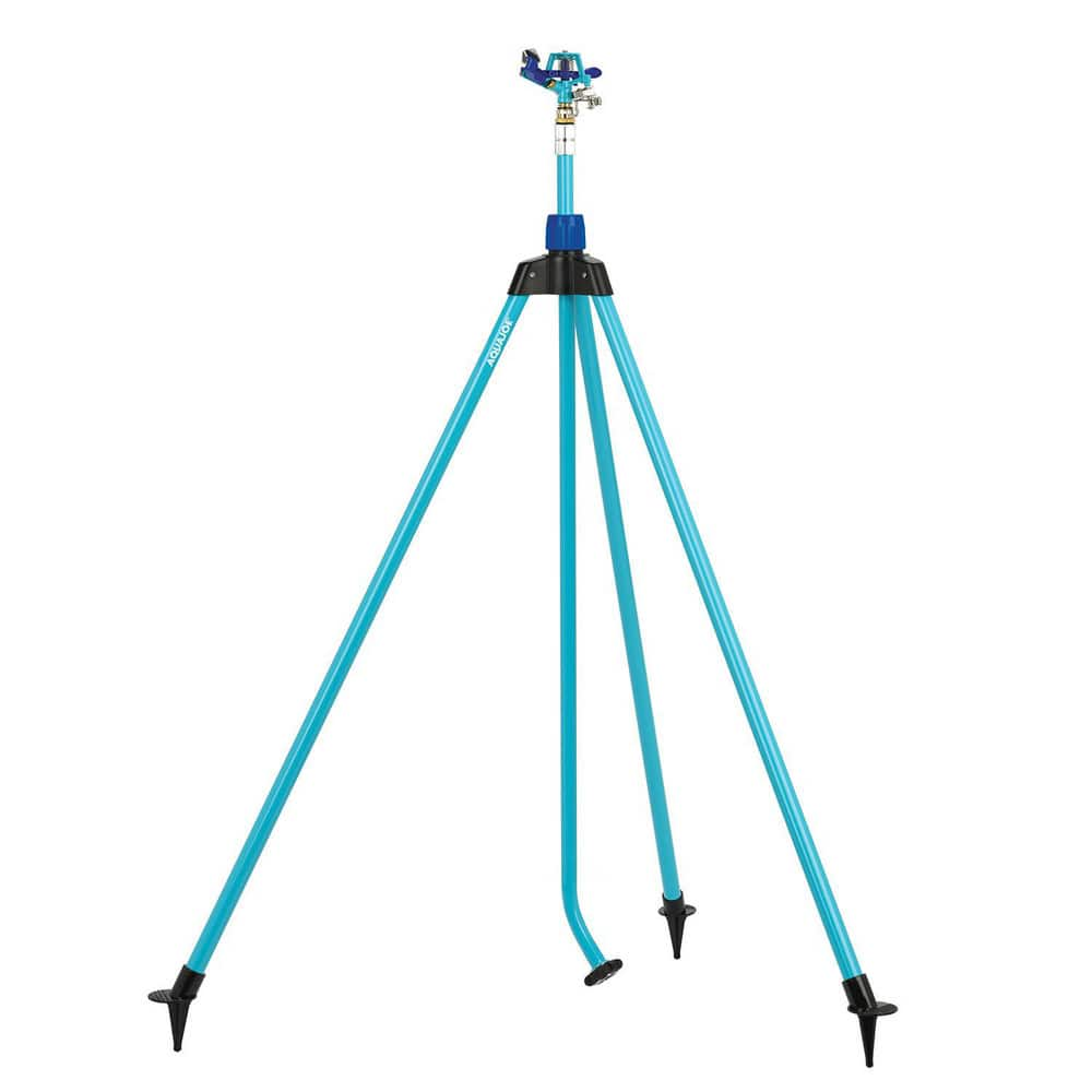 Lawn Sprinklers; Type: Heavy-Duty; Pulsating; Oscillating; Traveling; Whirler; Impulse; Rotary; Thread Size: .75 in; Base Style: Spike; Tripod; Spray Coverage: 1390 ft ™; Spray Pattern: Circle; Sprinkler Type: Above Ground; Product Type: Heavy-Duty; Pulsa