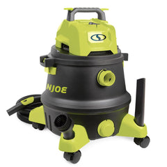 Wet/Dry Vacuum: Electric, 8 gal, 6.5 hp HEPA, Plastic Tank