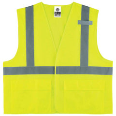 8220HL 4/5 XL Lime Standard Mesh Vest Type R Class 2 - Eagle Tool & Supply