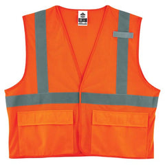 8220HL 2/3 XL Orange Standard Mesh Vest Type R Class 2 - Eagle Tool & Supply
