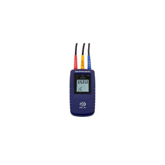 Phase Rotation Testers; Number of Phases: 3; Maximum Voltage: 700; Minimum Voltage: 40; Maximum Frequency (Hz): 400; Minimum Frequency (Hz): 15; Display Type: LCD; Maximum Operating Temperature (F): 104; Minimum Operating Temperature (C): 32; Maximum Freq