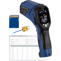 Infrared Thermometers; Display Type: Backlit LCD; Color LCD; Accuracy: Measuring accuracy (at 23 ... 25 ™C ambient temperature) -35 ... 0 ™C / 0 ™F:  ™ 2 ™C / 3.6 ™F + 0.05*TObj