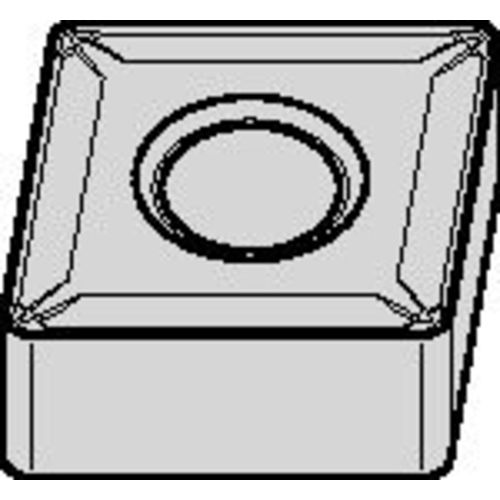 CNMG 431 Double-sided|G TN20P, 1/64″ Corner Radius, 3/16″ Thick, 1/2″ Inscribed Circle, TiN, Turning Indexable Insert - Eagle Tool & Supply