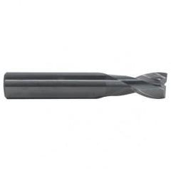 4mm TuffCut® AL 2 Fl Center Cutting Necked Al End Mill - Eagle Tool & Supply
