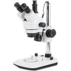 Microscopes; Microscope Type: Stereo; Eyepiece Type: Trinocular; Image Direction: Upright; Eyepiece Magnification: 10x; Maximum Magnification: 7x