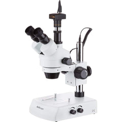Microscopes; Microscope Type: Stereo; Eyepiece Type: Trinocular; Image Direction: Upright; Eyepiece Magnification: 10x; Maximum Magnification: 7x