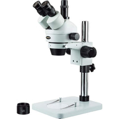 Microscopes; Microscope Type: Stereo; Eyepiece Type: Trinocular; Image Direction: Upright; Eyepiece Magnification: 10x; Maximum Magnification: 3.5x