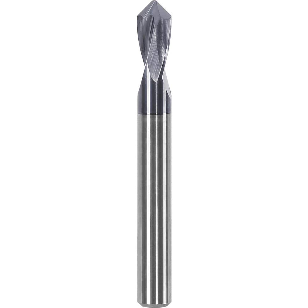 Drill Mills; Number Of Flutes: 2; End Mill Material: Solid Carbide; Helix Angle: 20.00; Point Angle: 90.00; Overall Length: 2.60
