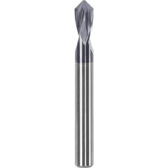 Drill Mills; Number Of Flutes: 2; End Mill Material: Solid Carbide; Helix Angle: 20.00; Point Angle: 60.00; Overall Length: 2.01