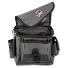 5516 GRAY TOPPED TOOL POUCH-STRAP - Eagle Tool & Supply