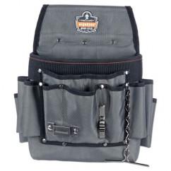 5548 GRAY ELECTRICIAN'S POUCH-SYNTH - Eagle Tool & Supply