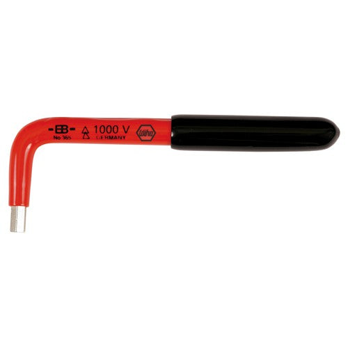 Insulated Metric Hex L-Key. 2.0 mm × 105 mm. Blade Chrome-vanadium steel, hardened. 1000Volt Rated.