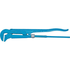 Swedish Pipe Wrench: Chrome Vanadium Steel 1-1/2″ Max Pipe Capacity