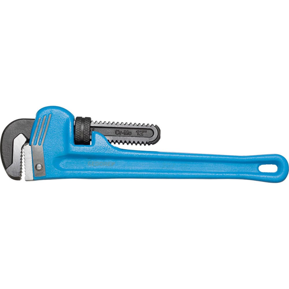 American Pattern Pipe Wrench: 24″ OAL, Heat Treated Steel 3″ Max Pipe Capacity