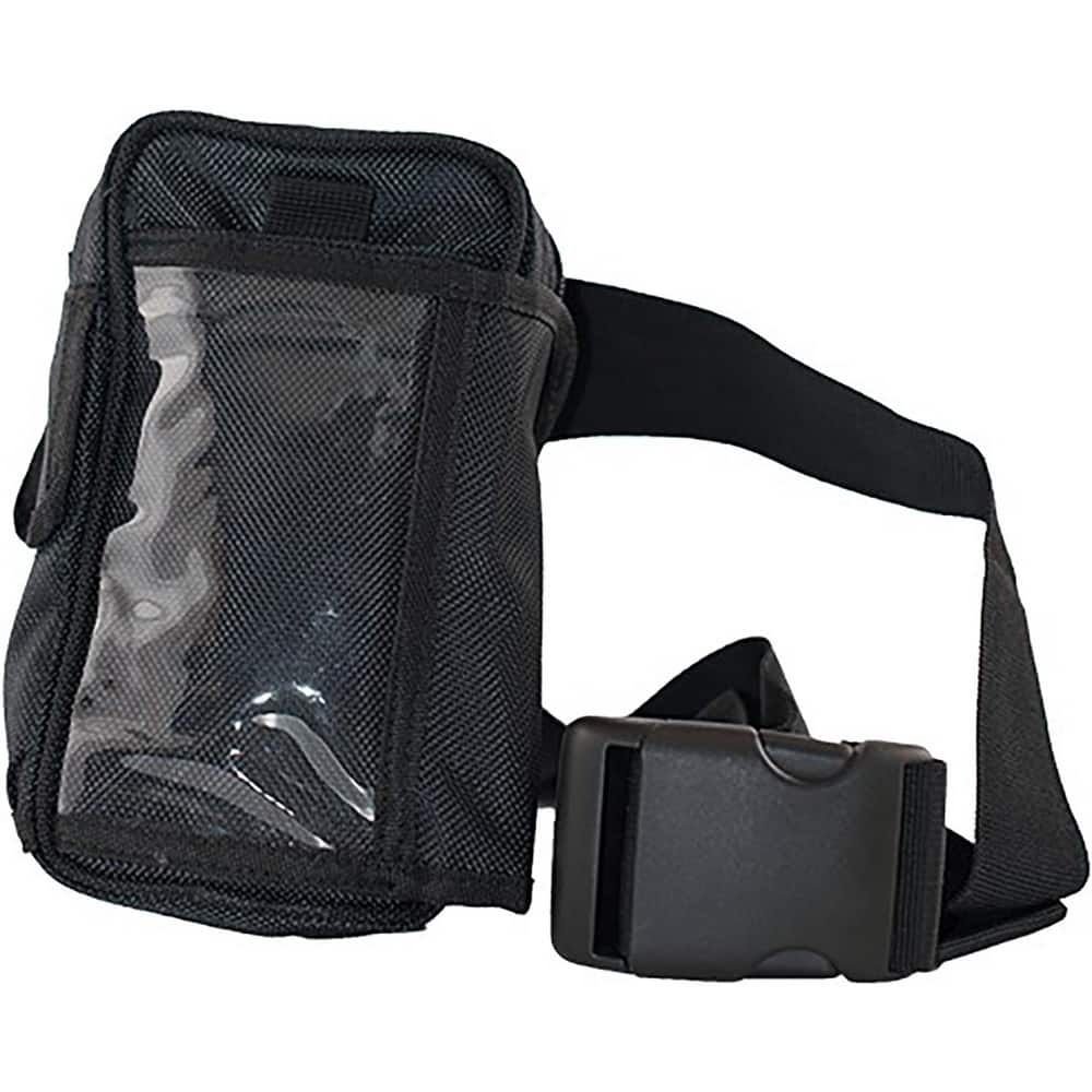 Tool Bags & Tool Totes; Closure Type: Hook & Loop; Zipper; Material: Vinyl; Overall Width: 4; Overall Depth: 2 in; Overall Height: 7.5 in; Color: Black; Number Of Pockets: 3.000