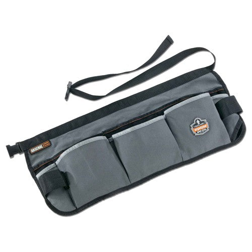 5706 Gray 13-Pocket Waist Apron - Eagle Tool & Supply