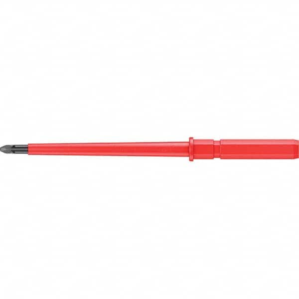 Specialty Screwdriver Bits; Type: Pozidriv Bit; Insulated Screwdriver Blade; Style: Insulated; Overall Length Range: 5″ and Longer; Drive Size (mm): 9.0; Point Size: 1; Overall Length (mm): 154; Overall Length (Decimal Inch): 6.0600; Drive Type: Hex; Numb