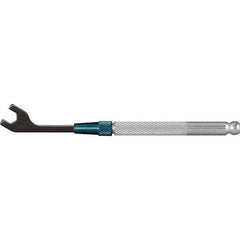 Open End Wrench: Single End Head, 5 mm, Single Ended Steel, Black Finish