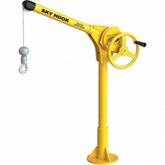 Sky Hook - 500 Lb Steel Lifting Hook Crane - Eagle Tool & Supply