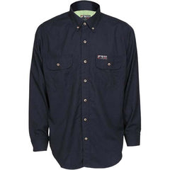 MCR Safety - Shirts Garment Style: Button Down Garment Type: Flame Resistant/Retardant - Eagle Tool & Supply