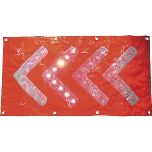 Railhead Corporation - Road Safety Lights & Flares Type: Magnetic Arrow Light Bulb Type: LED - Eagle Tool & Supply