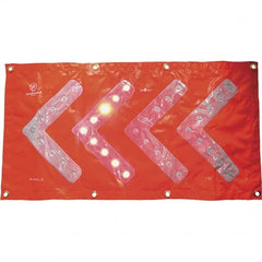 Railhead Corporation - Road Safety Lights & Flares Type: Magnetic Arrow Light Bulb Type: LED - Eagle Tool & Supply