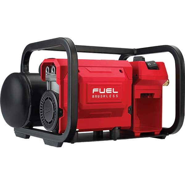 Milwaukee Tool - Portable Electric Air Compressors Horsepower: 0 CFM: 1.2 - Eagle Tool & Supply