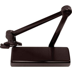 LCN - Manual Dampers Type: Spring Stop Arm Closer Body Length: 12.3 (Decimal Inch) - Eagle Tool & Supply
