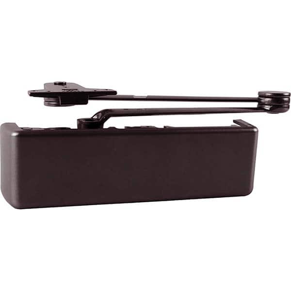 LCN - Manual Dampers Type: Spring Stop Arm Closer Body Length: 12.3 (Decimal Inch) - Eagle Tool & Supply