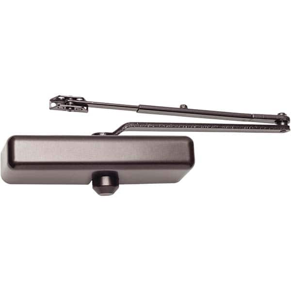 Falcon - Manual Dampers Type: Regular Arm Closer Body Length: 13.6 (Decimal Inch) - Eagle Tool & Supply