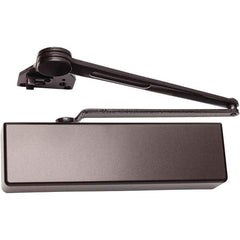 Falcon - Manual Dampers Type: Dead Stop Door Closer Closer Body Length: 13.6 (Decimal Inch) - Eagle Tool & Supply