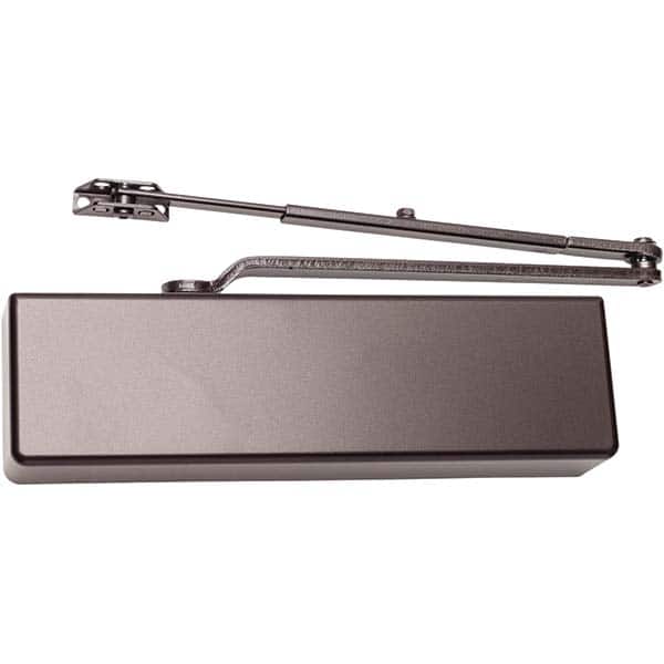 Falcon - Manual Dampers Type: Regular Arm Closer Body Length: 13.6 (Decimal Inch) - Eagle Tool & Supply