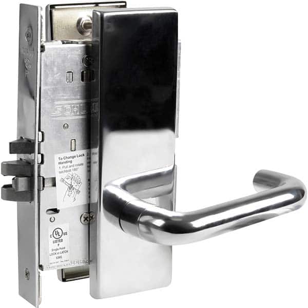 Schlage - Lever Locksets Type: Passage Door Thickness: 1-3/4 - Eagle Tool & Supply
