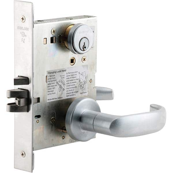 Schlage - Lever Locksets Type: Office Door Thickness: 1-3/4 - Eagle Tool & Supply